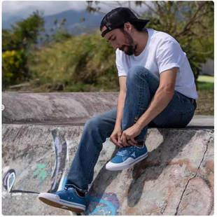 经典款fallen专业滑板鞋麂皮耐磨舒适男女情侣休闲SK8鞋DC鞋lakai