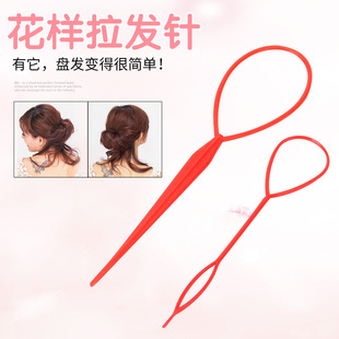 盘头神器编发神器丸子头盘发器懒人拉发针儿童编辫子神器韩国成人