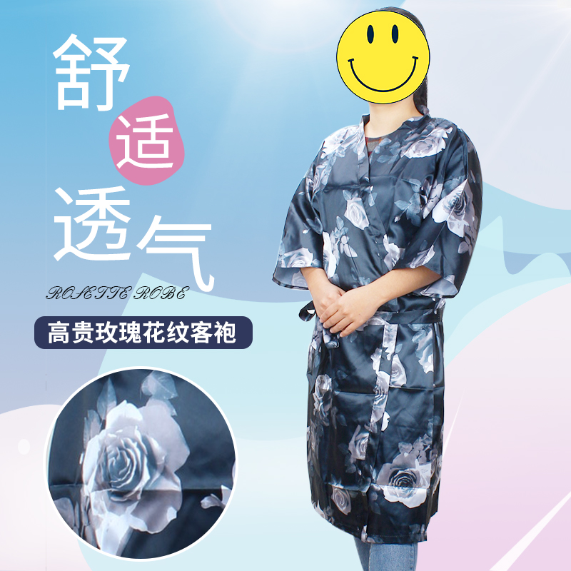 美发客袍理发店顾客衣服美容院客服高档时尚发廊剪发烫染和服潮牌