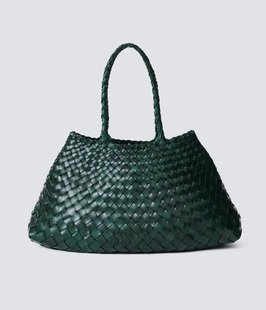 dragon diffusion正品授权|牛皮编织手提包8892SantaCroceBig