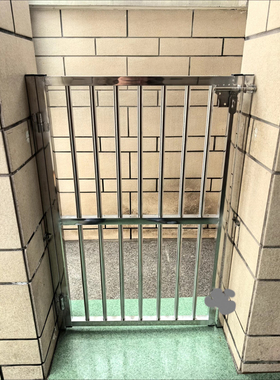 不锈钢宠物门栏工地门栏狗舍门栏猫舍门定制