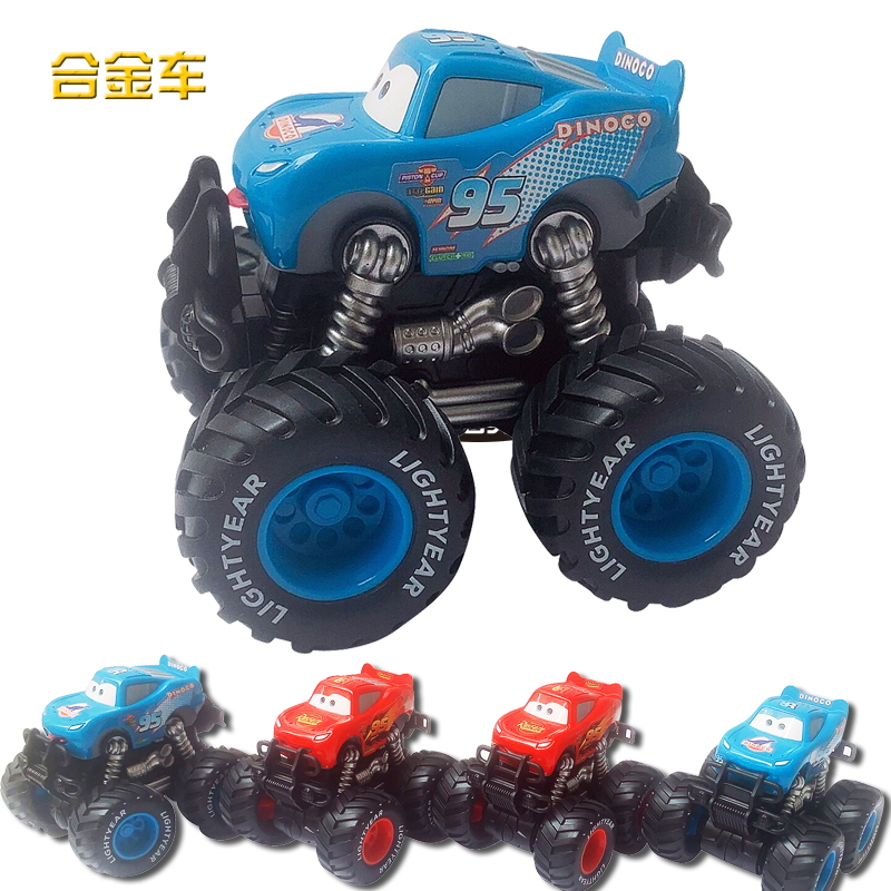 塑料1.43合金大轮双惯性合金车