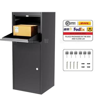 快递柜家用私人包裹收件箱室外门口智能箱投递防盗户外自提柜柜