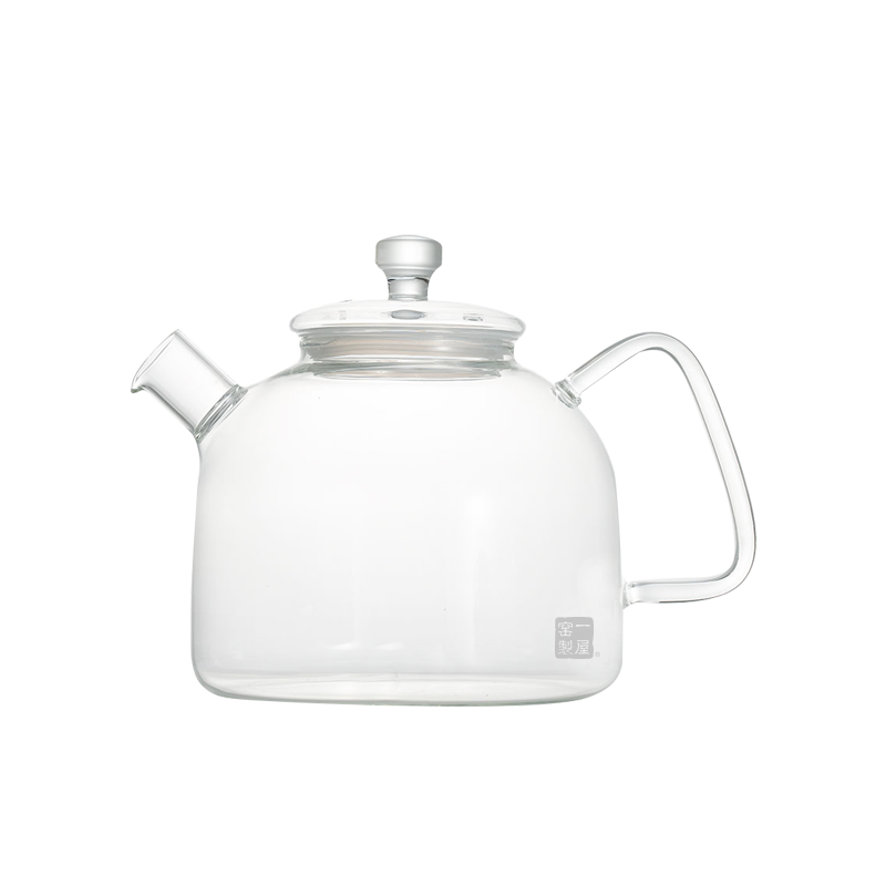 一屋窑1800ML大容量直火煮茶烧水壶高硼硅耐热玻璃煤气电陶炉专用