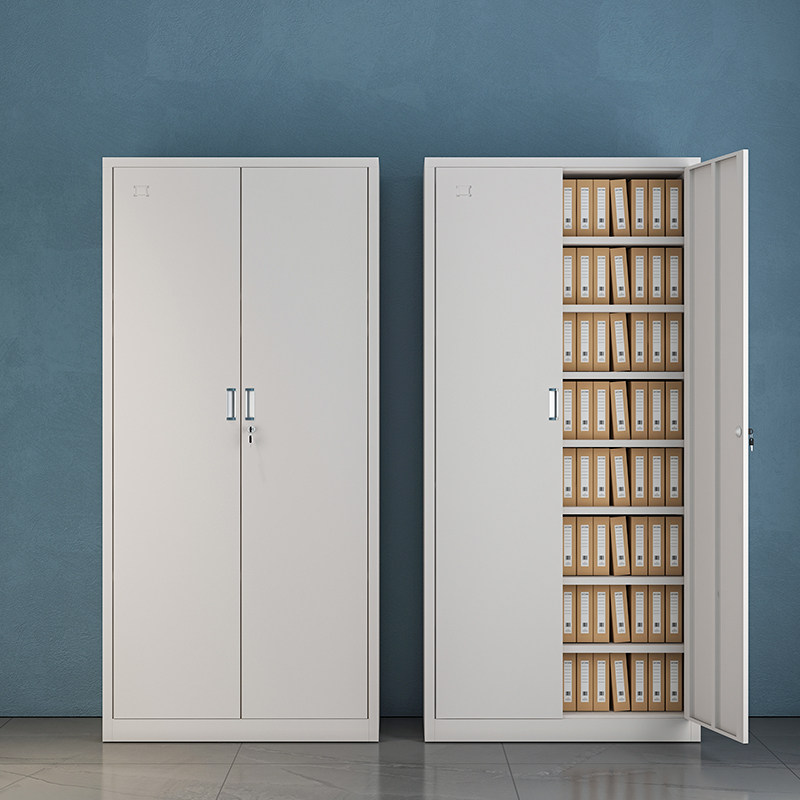 凭证柜档案柜财务记账通体双开门文件u柜分层铁皮柜资料柜办公柜