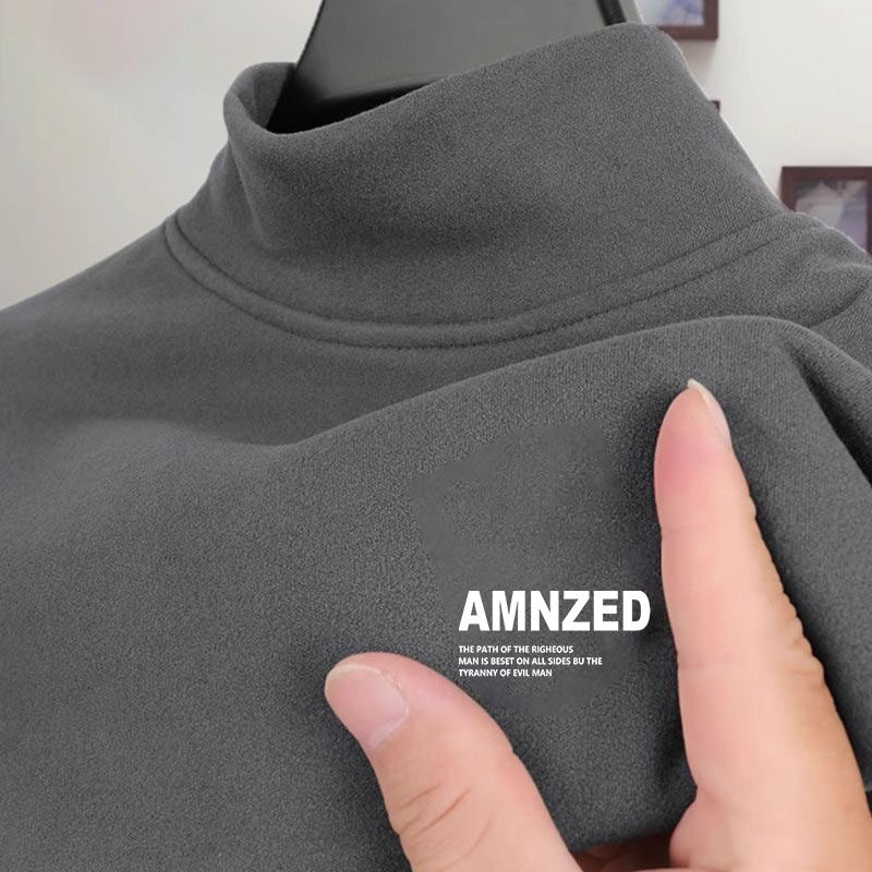 商场倒闭~清仓捡漏纯棉半高领打底衫男士长袖秋冬中领t恤德绒卫衣,男装,T恤,淘宝优惠券,粉丝福利购,淘宝优惠卷