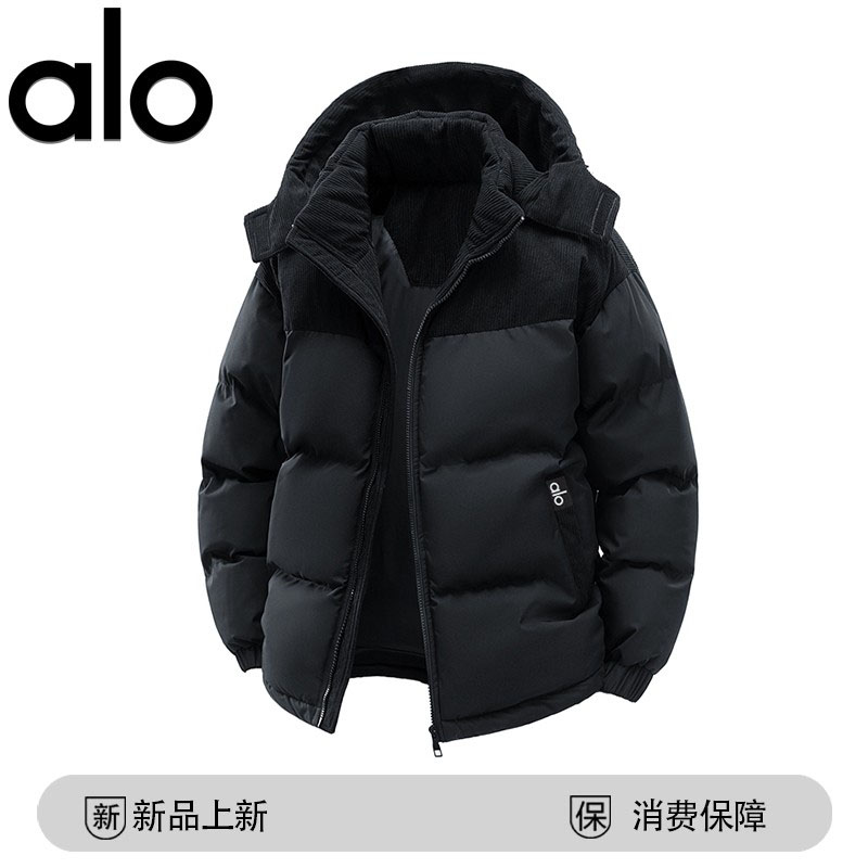 官方奥特莱斯】品牌折扣 情侣冬季可拆卸帽棉服保暖防风棉衣男女