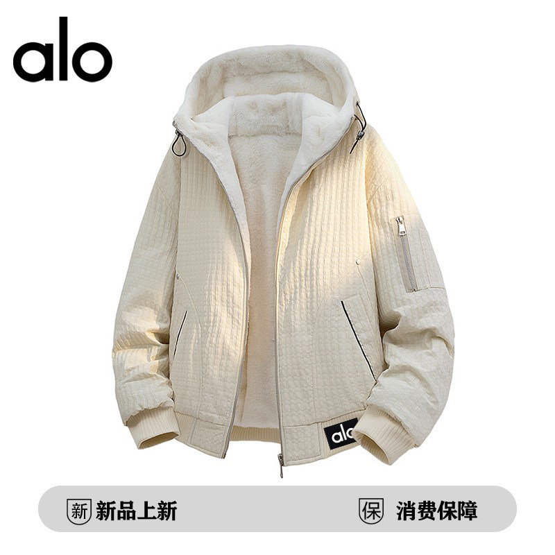 【官方奥特莱斯品牌折扣冬季棉衣棉服立领休闲宽松加绒加厚外套男