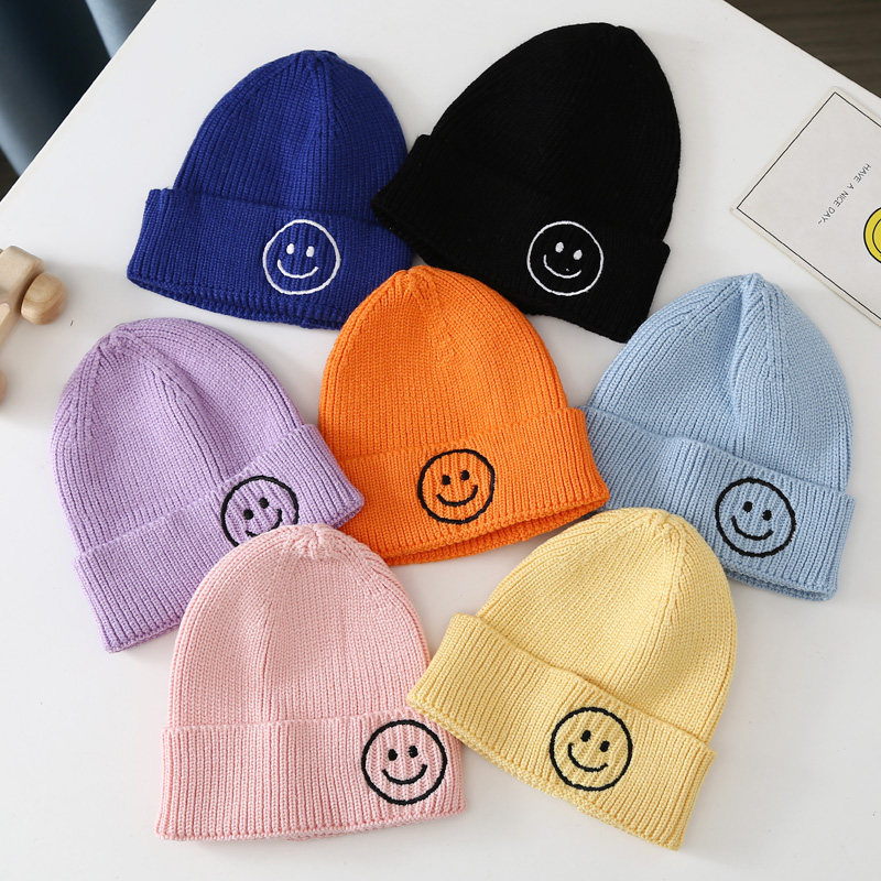韩国ins风婴幼儿童秋冬针织帽