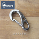 Wichard法国挂扣锻造不锈钢316L月牙扣2381琴扣航海太空作业锁扣