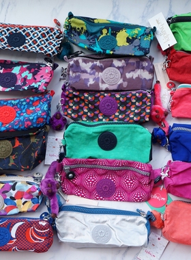 kipling现货Freedom K01373手拿包收纳笔袋AC7108 AC2397化妆包