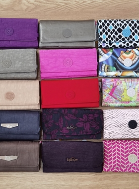 kipling超级经典款K13865/AC2378多卡位长款女钱包Brownie现货