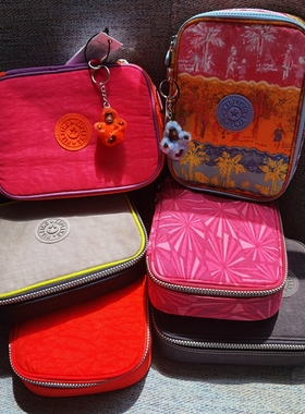 凯浦林Kipling  K09405  PENS手拿猴子包化妆包学生收纳文具笔盒