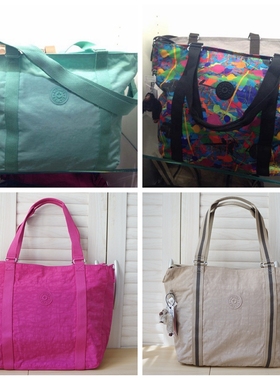 KIPLING女包斜挎单肩包手提大包TM4055购物袋短途旅行大包Adara