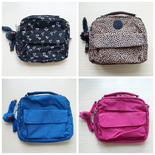 新款kipling正品candy双肩背包多功能斜背包手提包K04472三用包