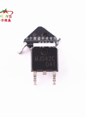 原装CJ/长电假一赔十 MJD42C TIP42C 贴片TO-252 NPN达林顿三极管