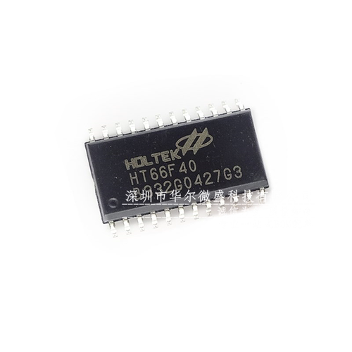 只做原装 假一赔十 HT66F40 贴片SOP-24 增强AD型八位单片机 MCU