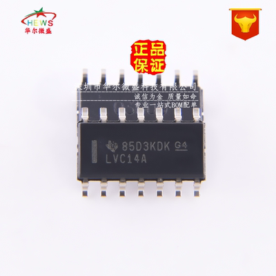 原装正品 假一赔十 SN74LVC14ADR LVC14A 贴片SOP-14 六路反相器