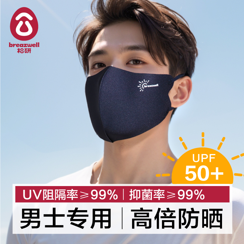 夏季抗菌透气防晒口罩