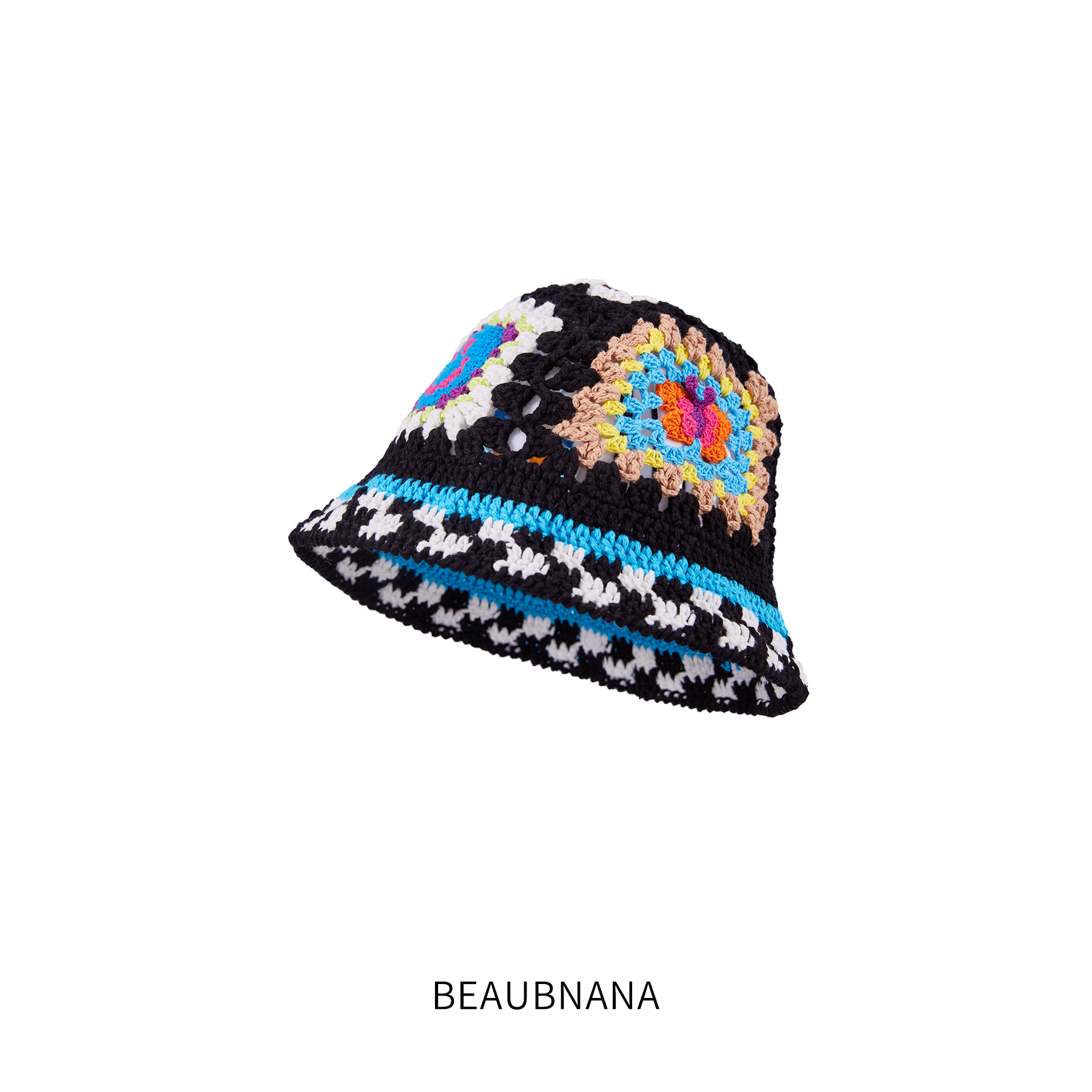 小黄香蕉手钩盆帽小众设计