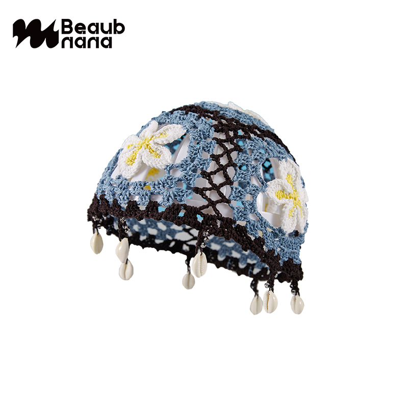 小黄香蕉手钩鸡蛋花帽子