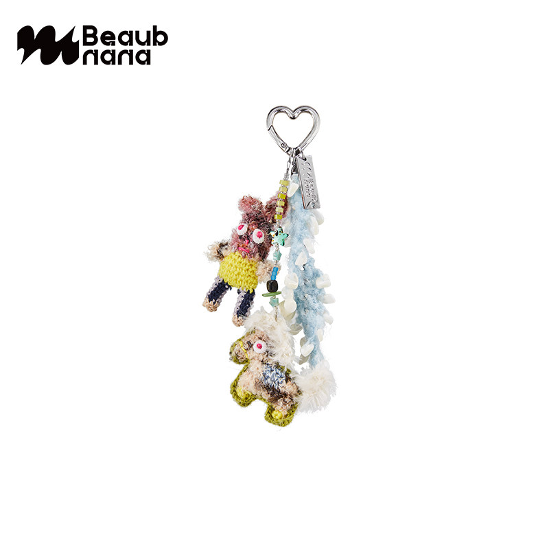 新品入会享8-9折 小黄香蕉手钩兔子马贝壳珠包挂件小玩偶手机吊坠