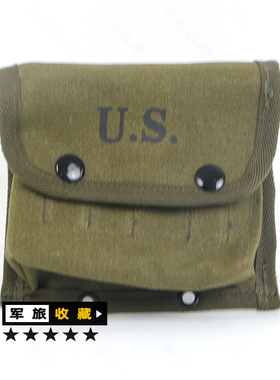 二战美式M2绿色丛林急救包 越战带US字户外包 复刻1;1带挂钩