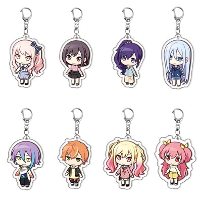 世界计划PJSK多彩舞台Project Sekai朝比奈宵崎奏亚克力钥匙扣饰