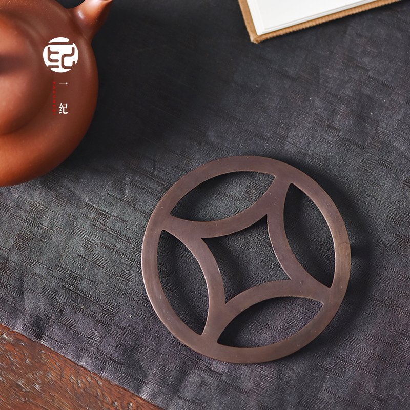 中式复古铜钱壶垫干泡台壶托紫砂壶承养壶垫片家用功夫浇茶沥水架,餐饮具,茶道/零配,淘宝优惠券,粉丝福利购,淘宝优惠卷