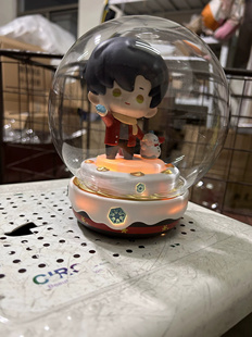 肯德基恋与深空联名黎深玻璃罩直径15厘米高13.5厘米口径9.2厘米