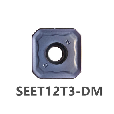 正品数控刀片SEET12T3-DM YBG202 YBG302面铣刀片45度