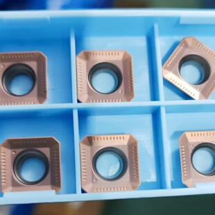 数控铣刀片加工中心SEKT1204AFTN四方45度耐磨铣床刀粒钢件不锈钢