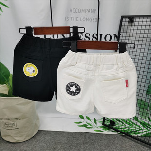 男童牛仔短裤2025夏季新款女宝宝洋气三分裤中小儿童时尚百搭裤子