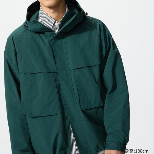 户外登山服防风连帽夹克外套男女
