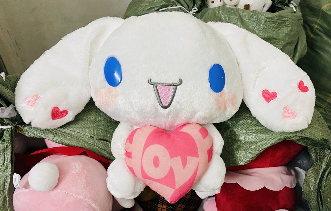 毛绒库洛米玉桂狗包邮