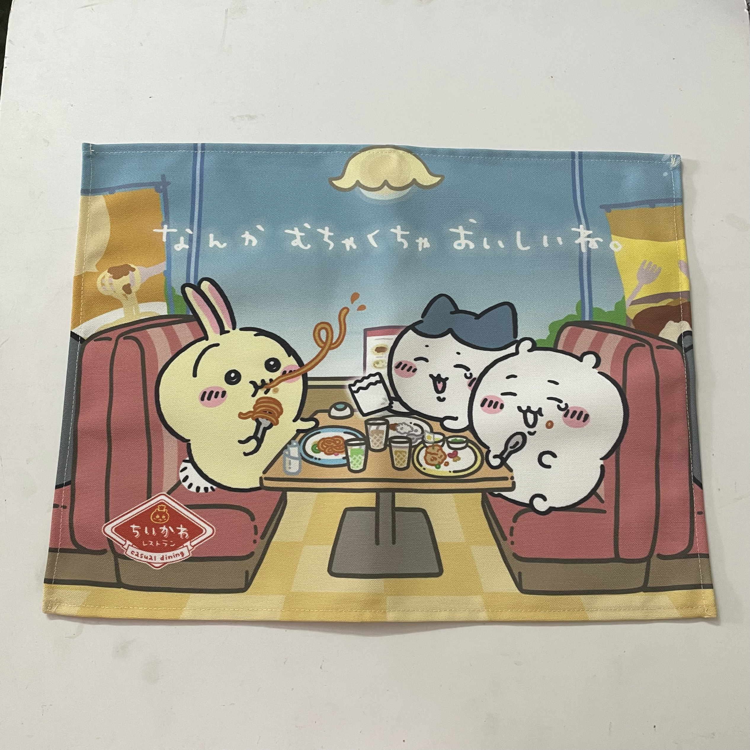 现货秒发日单chiikawa哈奇乌萨奇飞鼠吉伊卡哇周边限定款餐垫