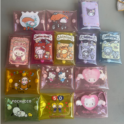 日单三丽O联名款大口仔马溜猴库洛米PVC袋子挂袋卡包