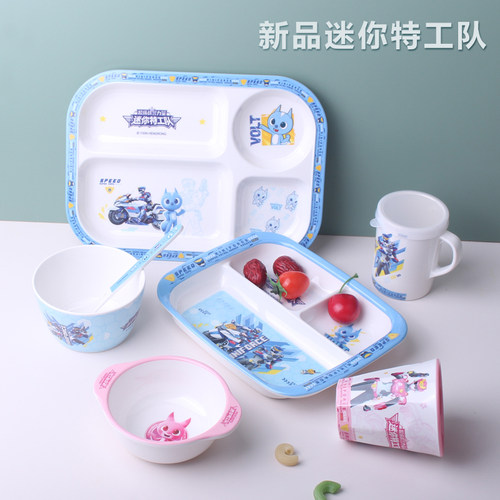 迪士尼盘子宝宝防摔密胺塑料