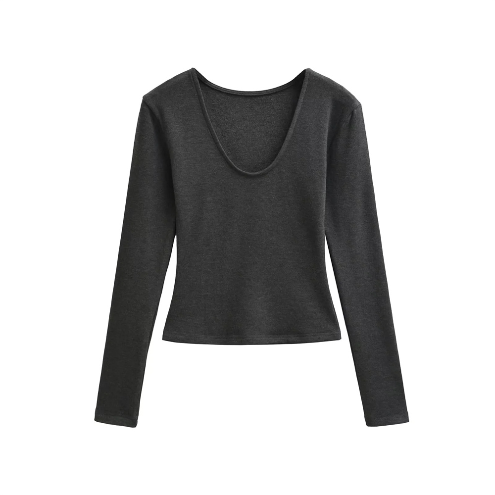 辣妹风抓绒打底衫女内搭