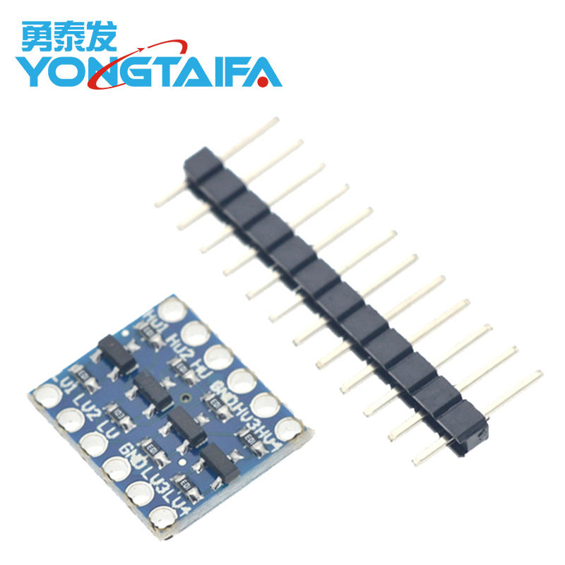 5V-3V IIC UART SPI等 4路 电平转换模块 四路排针