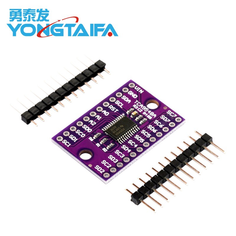 TCA9548A 1to8 I2C 8路IIC 多路扩展板模块 开发板
