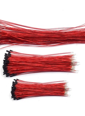 漆包线热敏电阻 小黑头 MF52B103F 10K 100K B3950 B3435探头带线