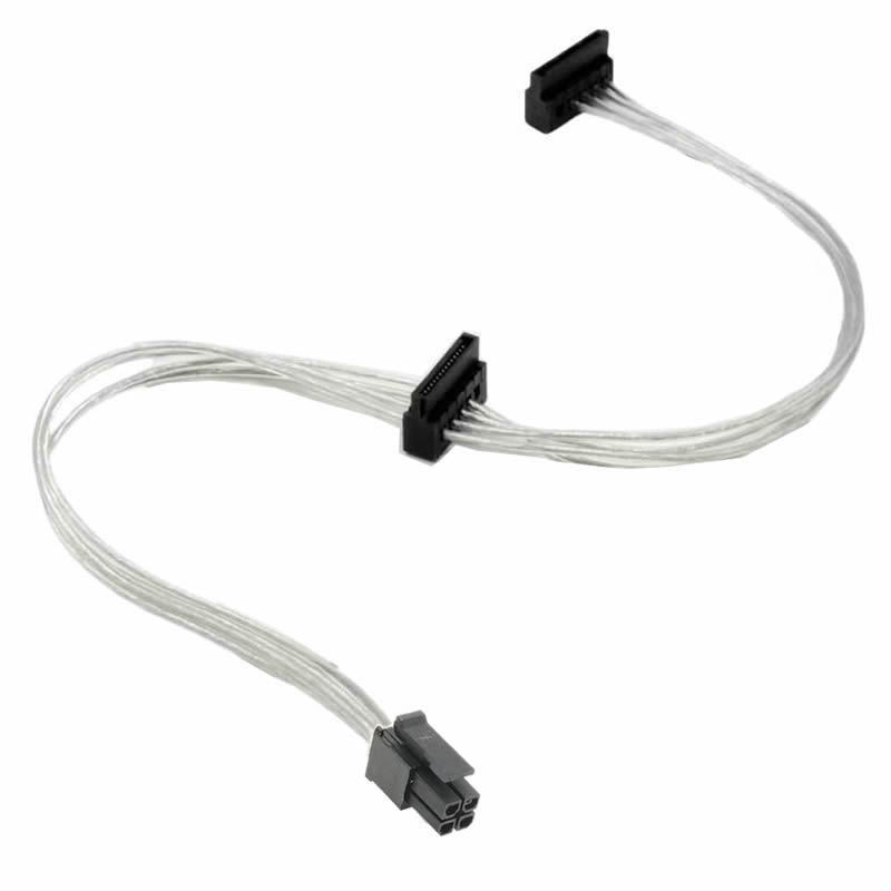 适用 联想小4p转SATA硬盘线 迷你4p转SATA光驱电源线 4针转SATA线