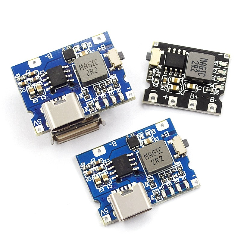5V2A/2.4A冲放电锂电充电一体模块18650电源板type-c口可输入输出