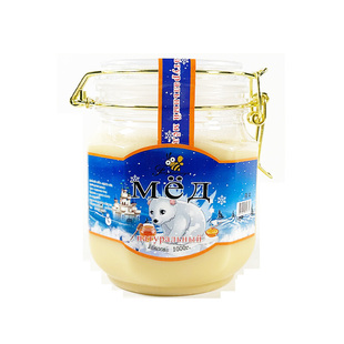 俄罗斯进口椴树蜜1000g纯天然蜂蜜冲饮休闲营养佳品