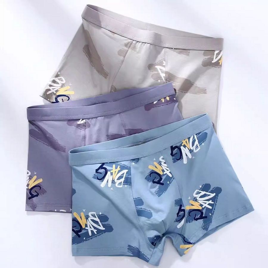 26新款男士内裤纯棉平角短裤衩吸汗抗菌档青少年透气舒适四角裤头,女士内衣/男士内衣/家居服,男平角内裤,淘宝优惠券,粉丝福利购,淘宝优惠卷