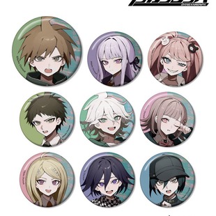 sakusya2 跨境官谷正版 授权 日谷弹丸论破 吧唧徽章整盒 原创插画