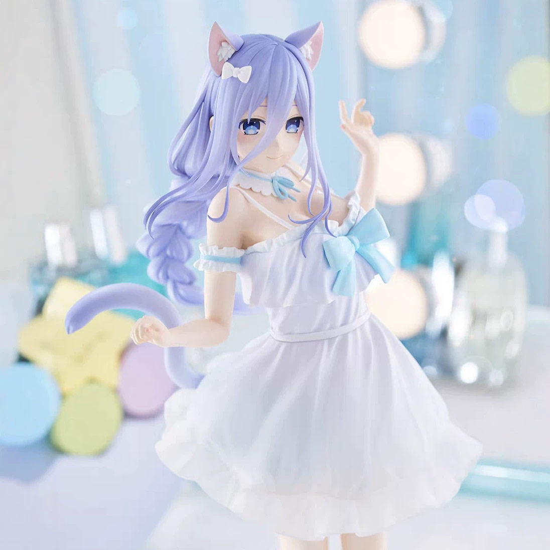 崇宫澪夏日连衣裙猫耳女仆