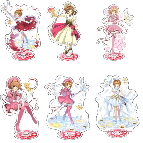 魔卡少女樱双层立牌摆件
