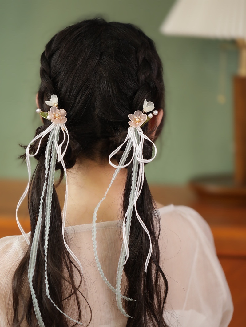 原创设计古风簪子欧根纱